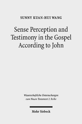 bokomslag Sense Perception and Testimony in the Gospel According to John