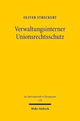 bokomslag Verwaltungsinterner Unionsrechtsschutz