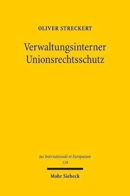 bokomslag Verwaltungsinterner Unionsrechtsschutz