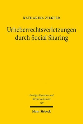 Urheberrechtsverletzungen durch Social Sharing 1