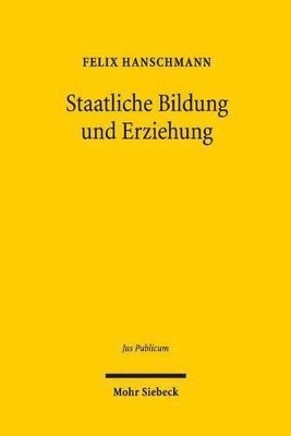 bokomslag Staatliche Bildung und Erziehung