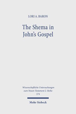 Shema in John's Gospel