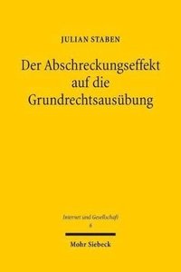 bokomslag Der Abschreckungseffekt auf die Grundrechtsausbung