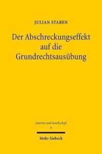 bokomslag Der Abschreckungseffekt auf die Grundrechtsausbung