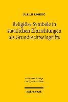Sarah Röhrig, Sarah Rohrig - Religiöse Symbole in staatlichen Einrichtungen als Grundrechtseingriffe, Häftad