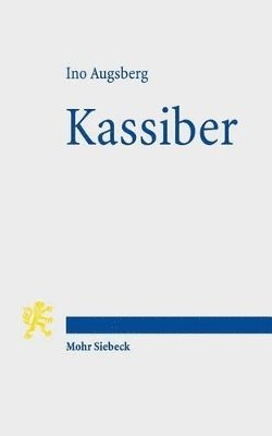 bokomslag Kassiber