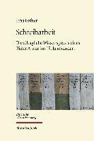 Lina Gafner - Schreibarbeit, Inbunden