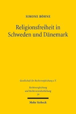 bokomslag Religionsfreiheit in Schweden und Dnemark