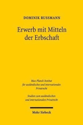 bokomslag Erwerb mit Mitteln der Erbschaft