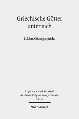 Heinz-Günther Nesselrath, Fabio Berdozzo - Griechische Götter unter sich, Inbunden