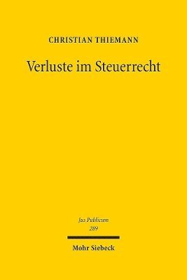 bokomslag Verluste im Steuerrecht
