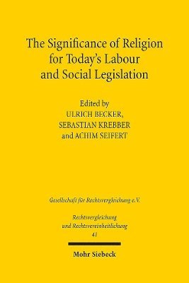 bokomslag The Significance of Religion for Today's Labour and Social Legislation