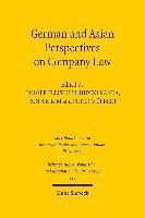 bokomslag German and Asian Perspectives on Company Law