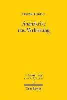 Stefanie Egidy - Finanzkrise und Verfassung, Inbunden