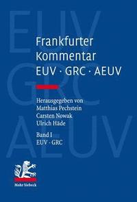bokomslag Frankfurter Kommentar Zu Euv, Grc Und Aeuv: Band 1: Euv Und Grc