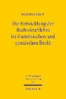 Die Entwicklung der Rechtskraftlehre im franzsischen und spanischen Recht 1