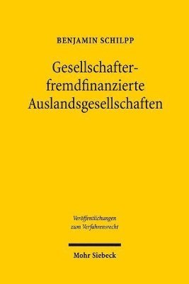 bokomslag Gesellschafterfremdfinanzierte Auslandsgesellschaften