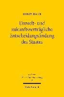 Umwelt- und zukunftsvertrgliche Entscheidungsfindung des Staates 1