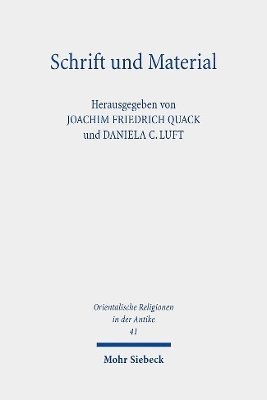 Schrift und Material