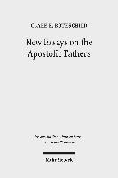 Clare K. Rothschild, Clare K Rothschild - New Essays on the Apostolic Fathers, Inbunden