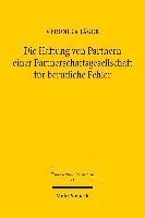 bokomslag Die Haftung von Partnern einer Partnerschaftsgesellschaft fr berufliche Fehler