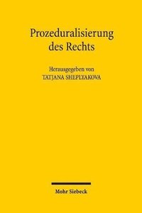 bokomslag Prozeduralisierung des Rechts