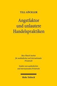 bokomslag Angstfaktor und unlautere Handelspraktiken