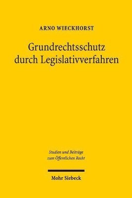 bokomslag Grundrechtsschutz durch Legislativverfahren