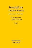 bokomslag Festschrift fur Theodor Baums zum siebzigsten Geburtstag