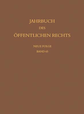 bokomslag Jahrbuch des ffentlichen Rechts der Gegenwart. Neue Folge