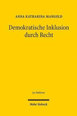 bokomslag Demokratische Inklusion durch Recht