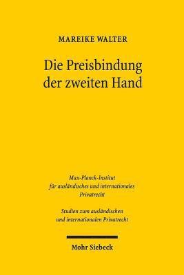 bokomslag Die Preisbindung der zweiten Hand