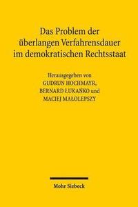 bokomslag Das Problem der berlangen Verfahrensdauer im demokratischen Rechtsstaat