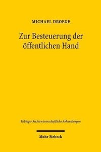 bokomslag Zur Besteuerung der ffentlichen Hand