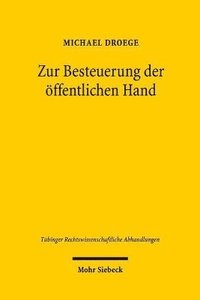 bokomslag Zur Besteuerung der ffentlichen Hand