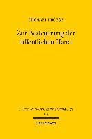 Zur Besteuerung der öffentlichen Hand