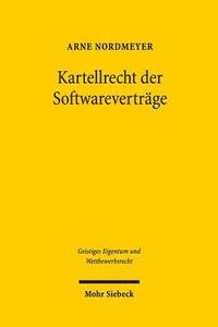 bokomslag Kartellrecht der Softwarevertrge