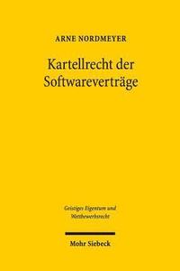 bokomslag Kartellrecht der Softwarevertrge