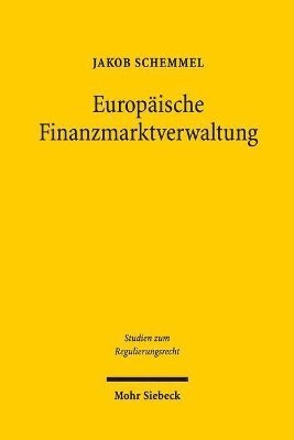 bokomslag Europische Finanzmarktverwaltung