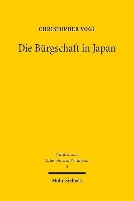Christopher Vogl - Die Bürgschaft in Japan, Häftad