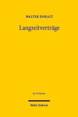 Walter Doralt - Langzeitverträge, Inbunden