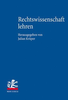 Julian Krüper - Rechtswissenschaft lehren, Inbunden