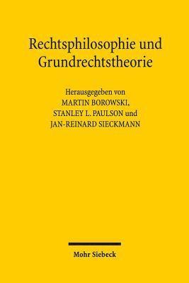 bokomslag Rechtsphilosophie und Grundrechtstheorie