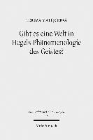bokomslag Gibt es eine Welt in Hegels Phnomenologie des Geistes?