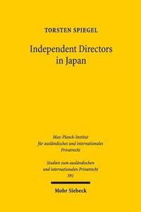 bokomslag Independent Directors in Japan