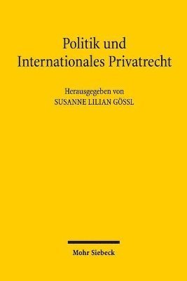 bokomslag Politik und Internationales Privatrecht