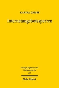bokomslag Internetangebotssperren