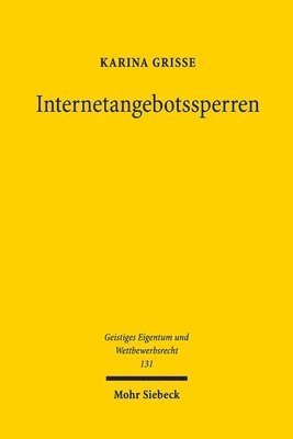 bokomslag Internetangebotssperren