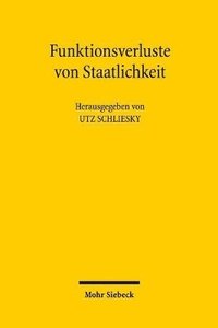 bokomslag Funktionsverluste von Staatlichkeit