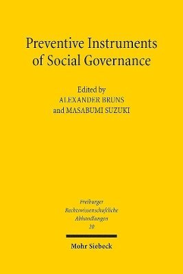 Alexander Bruns, Masabumi Suzuki - Preventive Instruments of Social Governance, Häftad